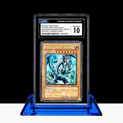 PSA-BGS-CGC Acrylic Stand Clear / Color for Graded Card Display / Slab Holder (PSA, Clear) in Kuwait