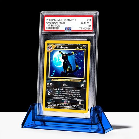 PSA-BGS-CGC Acrylic Stand Clear / Color for Graded Card Display / Slab Holder (PSA, Clear) in Kuwait