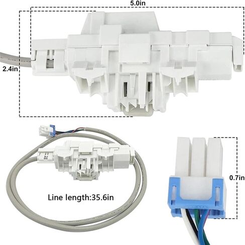 Washing Machine Door Lock Switch Replace DC34-00025E for Samsung, DC34-00025A DC34-00025C 4546106, Etc. in Saudi Arabia