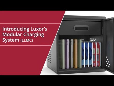 LUXOR LLMC20SP 20-Device Modular Charging Cart in Saudi Arabia