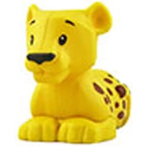 Replacement Part for Fisher-Price Little People Big ABC Animal Train Playset - HCL79 ~ Replacement Yellow with Brown Spots Leopard