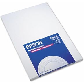 Epson Premium Presentation Paper MATTE (13x19 Inches, 50 Sheets) (S041263) , White , Super B Size