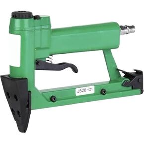 Oil-Free Pneumatic Staple Gun Heavy-Duty Stapler J520-C1 Pneumatic Nail Gun Cross Stitch Photo Frame Backboard Fixing Tool Pneumatic Stapler