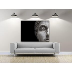 Statue of David Photography Canvas Art 24 x 36 in.