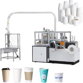 Automatic Paper Cup & Bowl Making Machine – High-Speed Disposable Paper Cup Manufacturing Line for Small Business Use