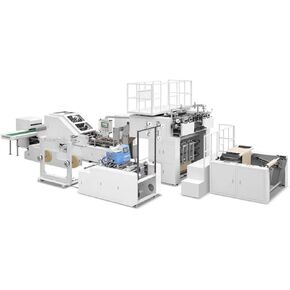 High-Speed Automatic Paper Bag Making Machine for Packaging Solutions, Ideal for Retail and Food Industry