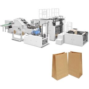 Heavy-Duty Paper Bag Machine for Large-Scale Production, Perfect for Paper Sacks, Shopping Bags, and Custom Designs