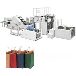 Industrial Paper Bag Machine for Fast and Efficient Manufacturing, Ideal for Custom Paper Bags