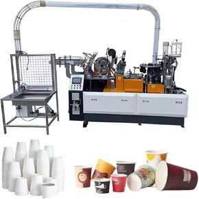 Automatic Paper Cup Manufacturing Line – High-Speed Machine with Customizable Mold Types for Sale
