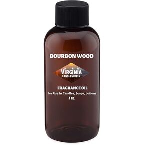 Bourbon Wood Fragrance Oil (Our Version of The Brand Name) (4 oz Bottle) for Candle Making, Soap Making, Tart Making, Room Sprays, Lotions, Car Fresheners, Slime, Bath Bombs, Warmers……