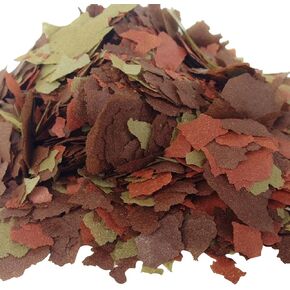 Aquatic Foods Inc. Flakes - 45% California Blackworm & Cichlid GRO Flake Mix for Discus, Cichlids, Tetras, Guppies, Live Bearers, All Community Tropical Fish - Premium AF Flakes - 1/2-lb