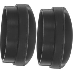 NUOBESTY 2Pcs Eyepiece Guards Reusable Protective Covers for Microscopes Easy to Install for Science Enthusiasts and Researchers Fits Eyepiece