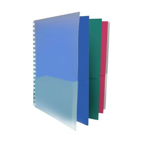 School Smart 8-Pocket Project Organizer, Polypropylene, Multicolor, 1 Count (Pack of 1)