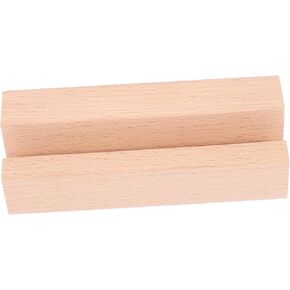 Natural Material Calendar Base Wooden Display Stand Desk Calendar Holder Photo Clamps Wooden Postcard Display