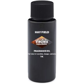 Hay Field Fragrance Oil (1 oz Bottle) for Candle Making, Soap Making, Tart Making, Room Sprays, Lotions, Car Fresheners, Slime, Bath Bombs, Warmers…