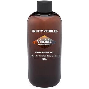 Fruitie Pebbles Fragrance Oil (Our Version of The Brand Name) (16 oz Bottle) for Candle Making, Soap Making, Tart Making, Room Sprays, Lotions, Car Fresheners, Slime, Bath Bombs, Warmers…