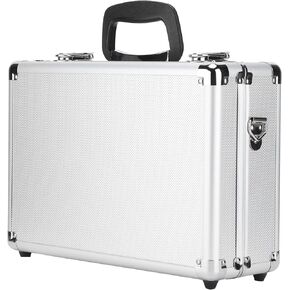 Aluminum Transmitter Case Box, Aluminum Alloy, with Hard Sponge Interior, for JR/FUTABA /, Suitable for Outdoor Transportation, Apply for JR/FUTABA /