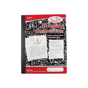 Staples Primary Composition Book 9 3/4-Inch x 7 1/2-Inch, 12 pack
