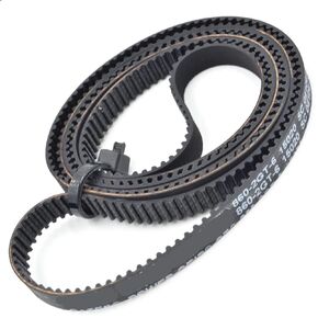 2GT Timing Belt Lp=616 630 634 646 660 670 676 690 696 702 726 742 752 760 772 782 800 810 852 860 Width 9/10mm Rubber(860-2GT-(430 Teeth),2PCS_9MM)