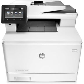 HP Laserjet Pro M477fdw Multifunction Wireless Color Laser Printer with Duplex Printing (CF379A) (Renewed)