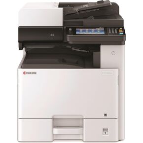 Kyocera 1102P32US0 Model ECOSYS M8130cidn Color A3 MFP Multi-Function Laser Printer (Print/Scan/Copy/Fax), 30 ppm Color, Resolution 600 x 600 dpi Up To Fine 1200 x 1200 dpi, Duplex, HyPAS Capable