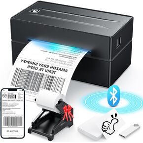 Aixiqee Thermal Label Printer - 4x6 Label Printer for Small Business, Shipping Package, Amazon, Ebay, Shopify, Etsy, USPS