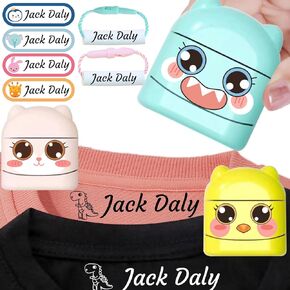 Personalized Name Stamp for Clothing Kids Waterproof - Customizable Name Stamps for Personalization