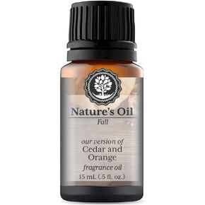 Cedar and Orange Fragrance Oil (60mL) for Diffusers, Soap Making, Candles, Lotion, Home Scents, Linen Spray, Bath Bombs, Slime