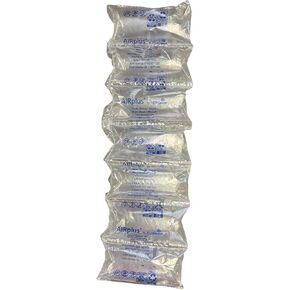 Bubblefast! Brand Pre-Filled Cushioning Air Pillows 4'' x 8'', Clear, from Storopack, Pack of 175