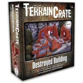 Terrain Crate Mantic Destroyed Building MGE TC196