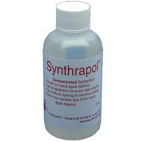 G & K Craft Synthrapol Sizing & Dye Remover 4 Oz.