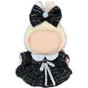 Clothes for 15-17cm/5.91“-6.69" Dolls (No Doll), Chic Designer Outfits Clothing for Doll Dressing up, Accessories for 5.91-6.69inch Doll (No Shoes)