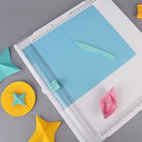 Paper Trimmer & Scoring Board - Precise Cutting & Scoring Tool for DIY Crafts, Cards, Envelopes, Scrapbooking tool