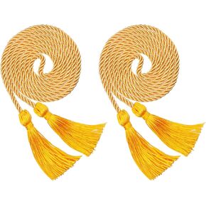 8 حبال شرف التخرج حزمة ، سلك التخرج الوردي 2025 ، حبال شرابات Rayon Braided for Class of 2025 Grads Party Decors ، 68 "حبال طويلة لطلاب الدراسات العليا ، ثوب البكالوريوس in Kuwait