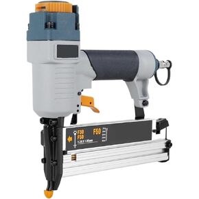Oil-Free Pneumatic Staple Gun Heavy-Duty Stapler Pneumatic Nail Gun F50/T50/K440 3 in 1 Small Fixed Nail Gun 16Ga/18Ga Suitable for Furniture Wood Board Pneumatic Nail Gun