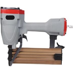 Oil-Free Pneumatic Staple Gun Heavy-Duty Stapler ST64 Pneumatic Nail Gun Home Air Stapler Pneumatic Steel Nail Gun Concrete Nail Gun Nail Length 18-64MM