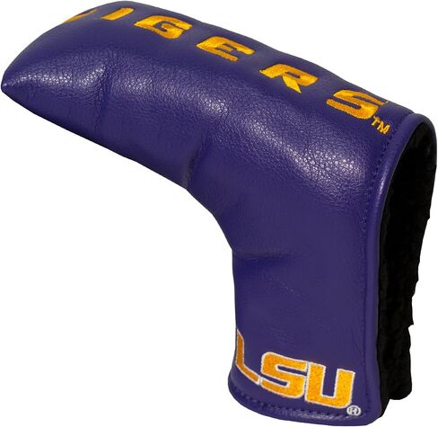 Team Golf NCAA LSU Tigers Vintage Blade Putter Cover Golf Club Vintage Blade Putter Headcover, Form Fitting Design, Fits Scotty Cameron, Taylormade, Odyssey, Titleist, Ping, Callaway in Saudi Arabia