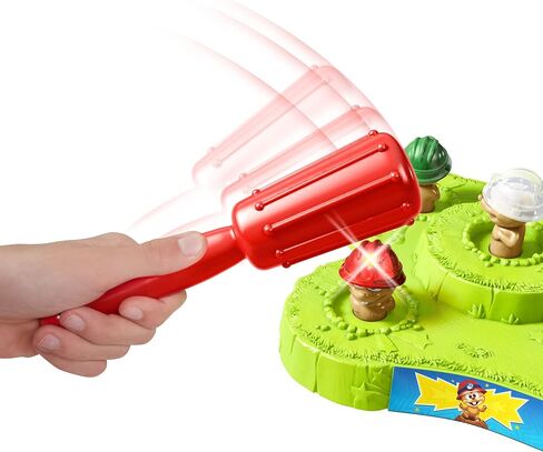 Mattel Games WHAC-A-MOLE Kids Arcade Game with Mallets & Lights & Sounds for 1 or 2 Players 4 Years Old & Up in Saudi Arabia