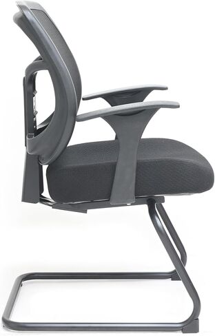 EuroTech Seating Apollo Guest Chair ، Black in Saudi Arabia