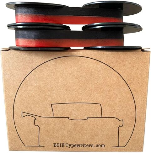 2 x Remington Typewriter Ribbon - GR9 - Double Pack - 2 x Black & Red + Black in Saudi Arabia