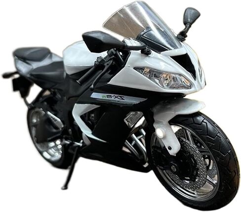 Collection 1:12 for Kawasaki ZX 6 R Motorcycle Model Collection Gift(Black in Box) in Saudi Arabia