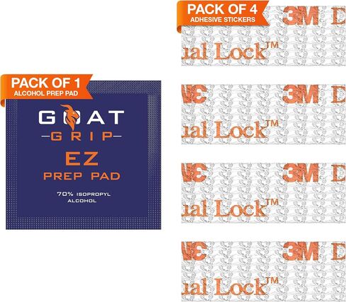 EZ Pass/I-Pass/FasTrak/SunPass Strips | Clear Mounting Stickers with Strong Adhesive | Windshield Holder Tape for Toll Tags | 4 Transparent Stickers (2 Sets) + 1 Alcohol Prep Pad | Easy Application in Saudi Arabia
