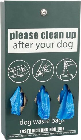 Dog Waste Depot® Depot Doggies™ - Blue - Baby Powder Scented - 65% (PCR) Post Consumer Recycled Dog Waste Roll Bags - 50% thicker than competitor, fits the House dispenser (10 Rolls = 2000 bags) in Kuwait