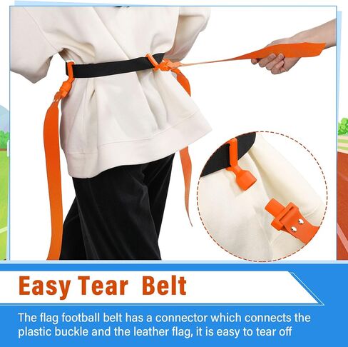 مجموعة أحزمة وأعلام كرة القدم من Hungdao مكونة من 12 لاعبًا وحزام كرة قدم قابل للتعديل للأطفال والمراهقين والكبار للتدريب الداخلي والخارجي (أصفر، أخضر) in Kuwait