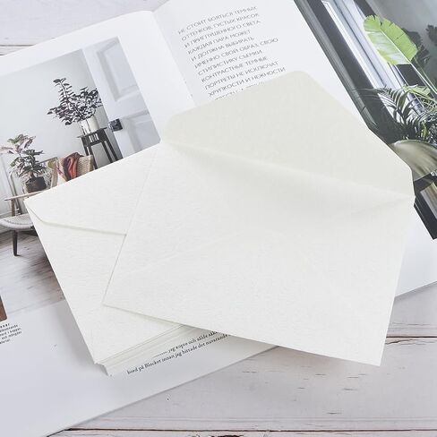 30 Pieces A6 Envelopes with 30 Seal Stickers, 6.32 x 4.45 inch Envelopes for 4 x 6 Wedding Invitation Cards, Greeting Cards, Graduation, Birthday Party Invitations, Blue. in Kuwait