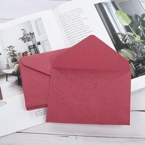 30 Pieces A6 Envelopes with 30 Seal Stickers, 6.32 x 4.45 inch Envelopes for 4 x 6 Wedding Invitation Cards, Greeting Cards, Graduation, Birthday Party Invitations, Blue. in Kuwait