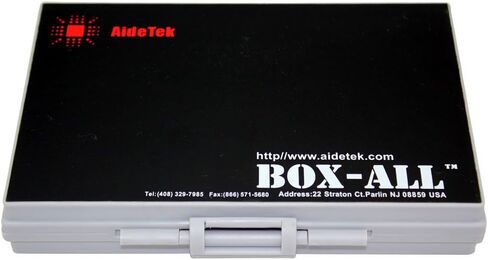 Two AideTek BOXALL72 SMD SMT Resistor Capacitor 1206 0805 0603 Box Organizer Craft Beads Storage 72 Compartments on Each Box in Saudi Arabia