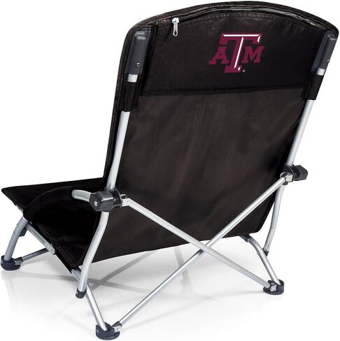 PICNIC TIME NCAA Tranquility Beach Chair with Carry Bag - Low Beach Chair for Adults - Low Lawn Chair in Kuwait