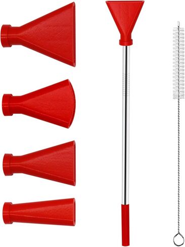 4pcs فوهات القش الفولاذ المقاوم للصدأ الفولاذ المقاوم المقاوم للصدأ مجموعة لوازم صب الطلاء الأكريلي in Kuwait