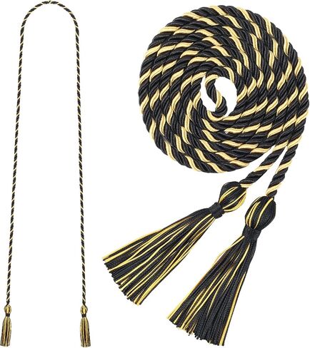 Graduation Honor Cord 68" Grad Braided Honor Cords with Tassel Honor Rope Grad Cords for Graduation Students Bachelor Master Doctoral Gown Grad Decor (Purple) in Saudi Arabia